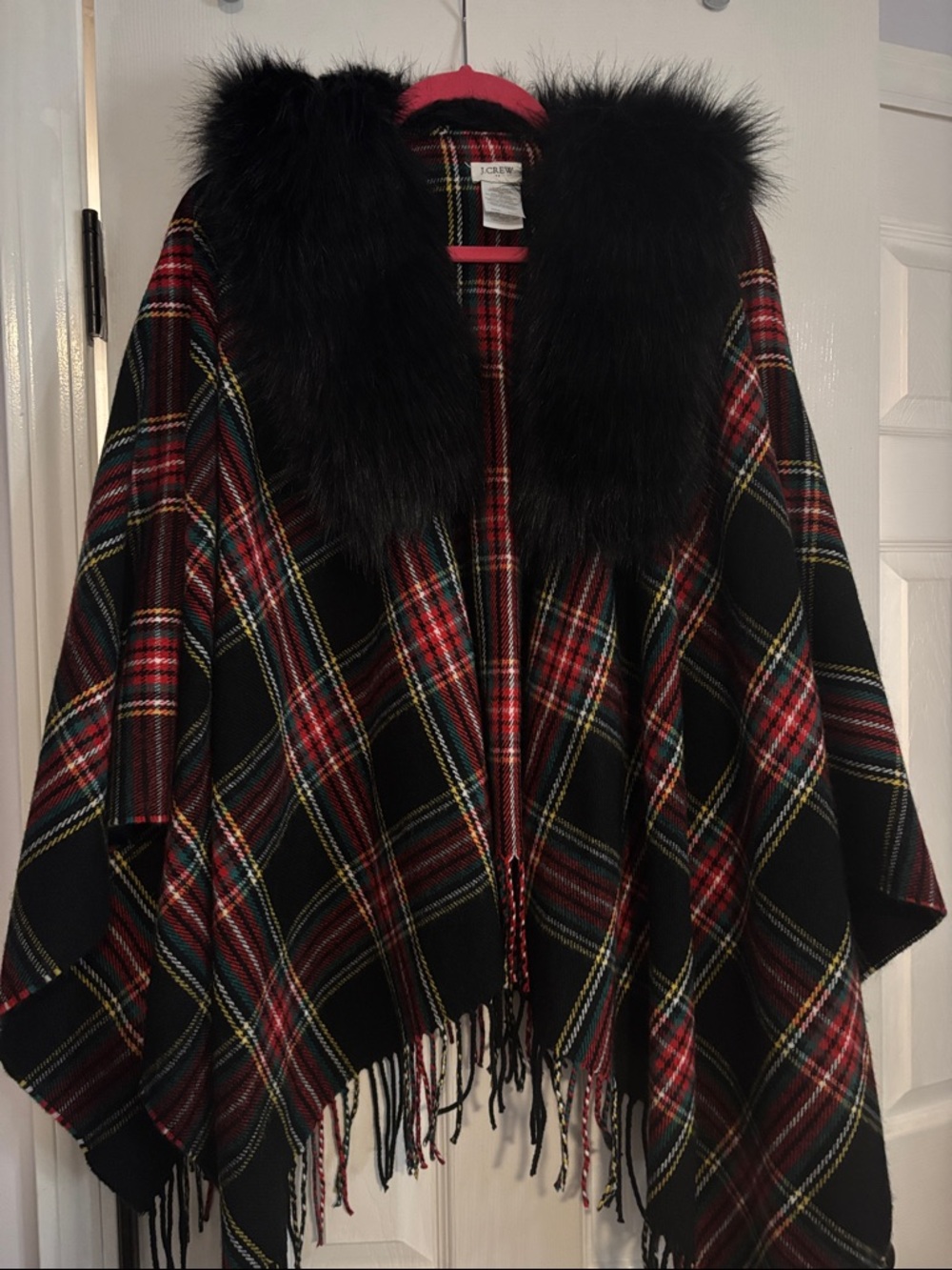 J Crew-  flannel wrap